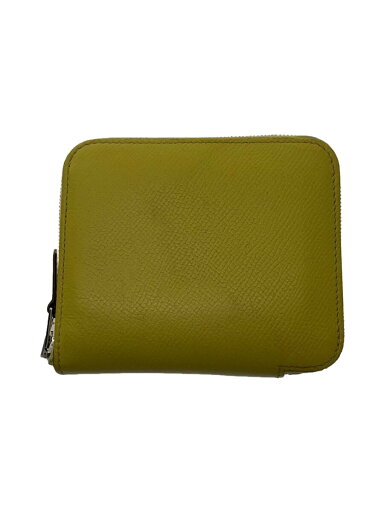 【中古】HERMES◆財布/レザー/YLW/レディース/DTS 004 AU/D刻印/2019年製/小銭入れ汚れ//【服飾雑貨他】 【中古】HERMES◆財布/レザー/YLW/レディース/DTS 004 AU/D刻印/2019年製/小銭入れ汚れ//【服飾雑貨他】
