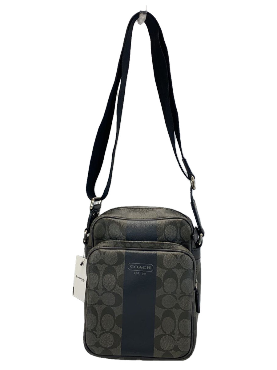 【中古】COACH◆ショルダーバッグ/--/BLK/F70589【バッグ】