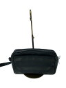 【中古】ARMANI COLLEZIONI◆クラッチバッグ/--/BLK【バッグ】
