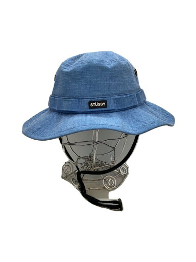 【中古】STUSSY◆アドベンチャーハット/ハット/--/コットン/ブルー/メンズ【服飾雑貨他】 【中古】STUSSY◆アドベンチャーハット/ハット/--/コットン/ブルー/メンズ【服飾雑貨他】