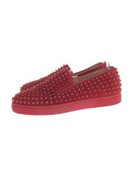 【中古】Christian Louboutin◆ローカットスニーカー/40/RED【シューズ】