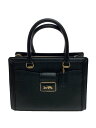 【中古】COACH◆ショルダーバッグ/レザー/BLK/B2381【バッグ】