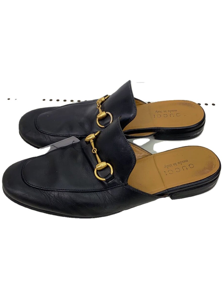 【中古】GUCCI◆サンダル/UK7/BLK/426219【シューズ】