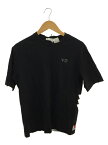 【中古】Y-3◆20SS/GFX SS TEE/内田すずめグラフィックTシャツ/S/コットン/ブラック/リフレクターロゴ【メンズウェア】