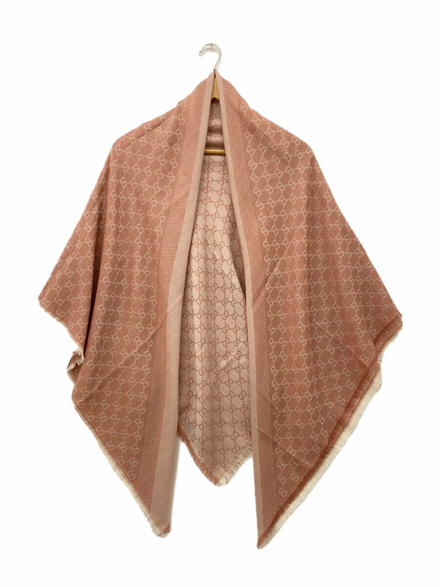 【中古】GUCCI◆グッチ/ストール/ウール【服飾雑貨他】