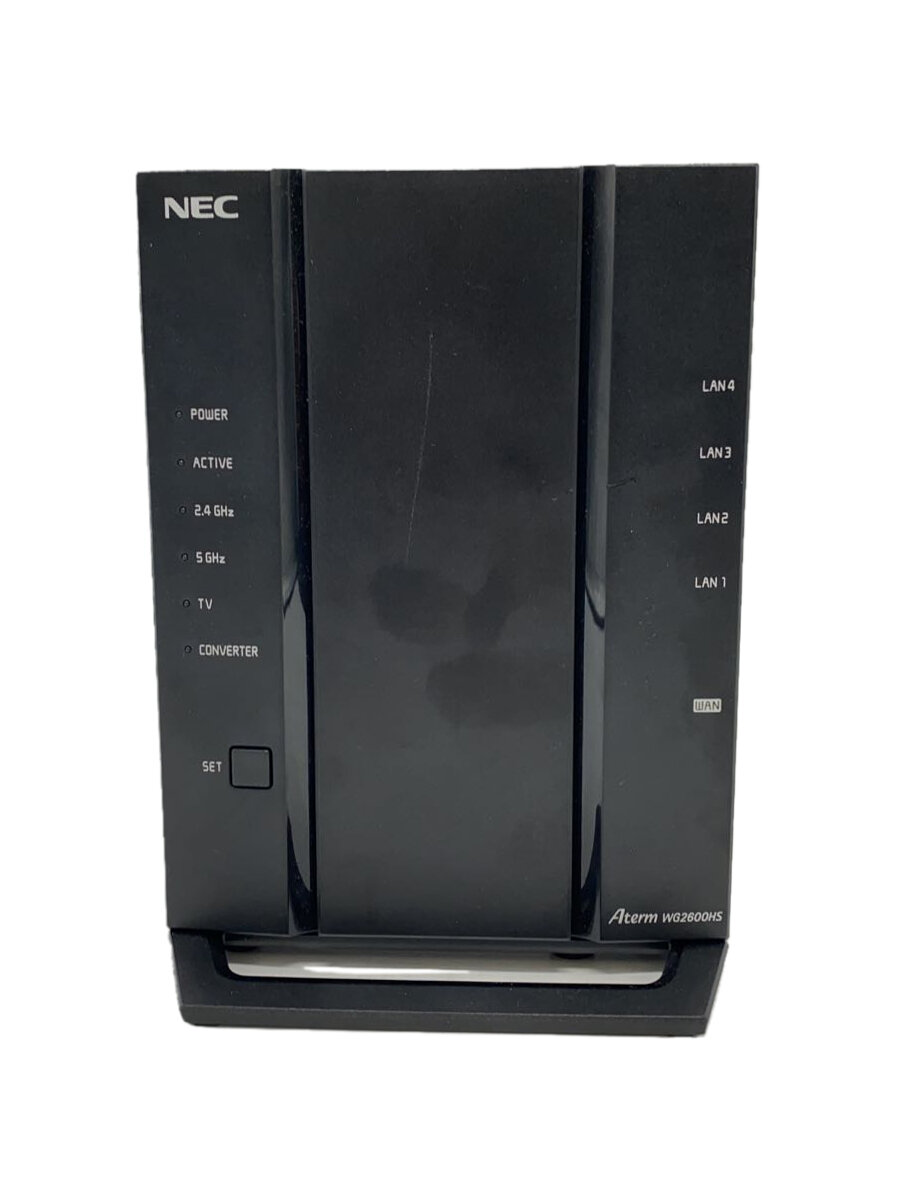【中古】NEC◆無線LANルーター(Wi-Fiルーター) Aterm WG2600HS PA-WG2600HS【パソコン】