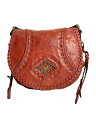 【中古】ANNA SUI◆ショルダーバッグ/レザー/BRW【バッグ】