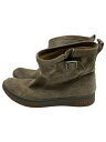 【中古】DIESEL◆ブーツ/27cm/BRW/スウェード/F12-05-CW【服飾雑貨他】