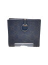 【中古】GUCCI◆2つ折り財布_GGキャンバス/キャンバス/BLK/メンズ【服飾雑貨他】(4)