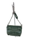 【中古】Maison Margiela◆MINI RED CARPET/ショルダーバッグ/レザー/GRN/S56WF0161/角擦れ【バッグ】