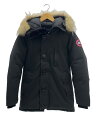 CANADA GOOSE◆ダウンジャケット/XS/ポリエステル/BLK/3436JM