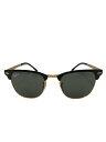 【中古】Ray-Ban◆サングラス/メタル/ブラック/ゴールド/グリー...(4)