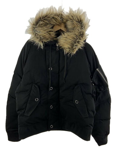 【中古】BREATH◆22AW/N-2B/フライトジャケット/ダウン/M/ナイロン/ブラック/無地/BR22AW-O0005//【メンズウェア】 【中古】BREATH◆22AW/N-2B/フライトジャケット/ダウン/M/ナイロン/ブラック/無地/BR22AW-O0005//【メンズウェア】