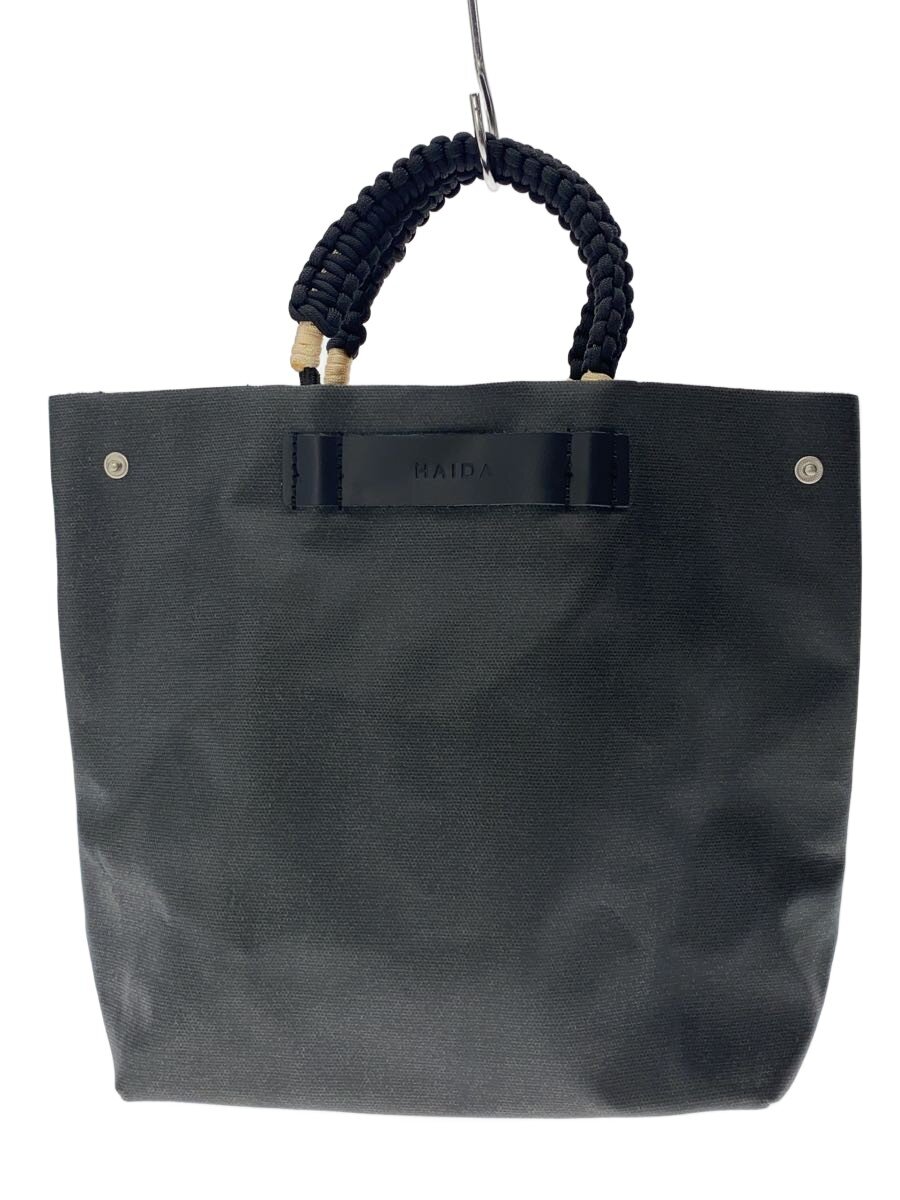 【中古】HAIDA/PARAFIN CANVAS COLLECTION/S/トートバッグ/--/BLK/無地【バッグ】