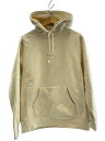 【中古】Supreme◆パーカー/M/コットン/IVO【メンズウェア】