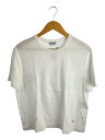 【中古】CHANEL◆半袖カットソー/42/コットン/WHT/P60671K46436【レディースウェア】