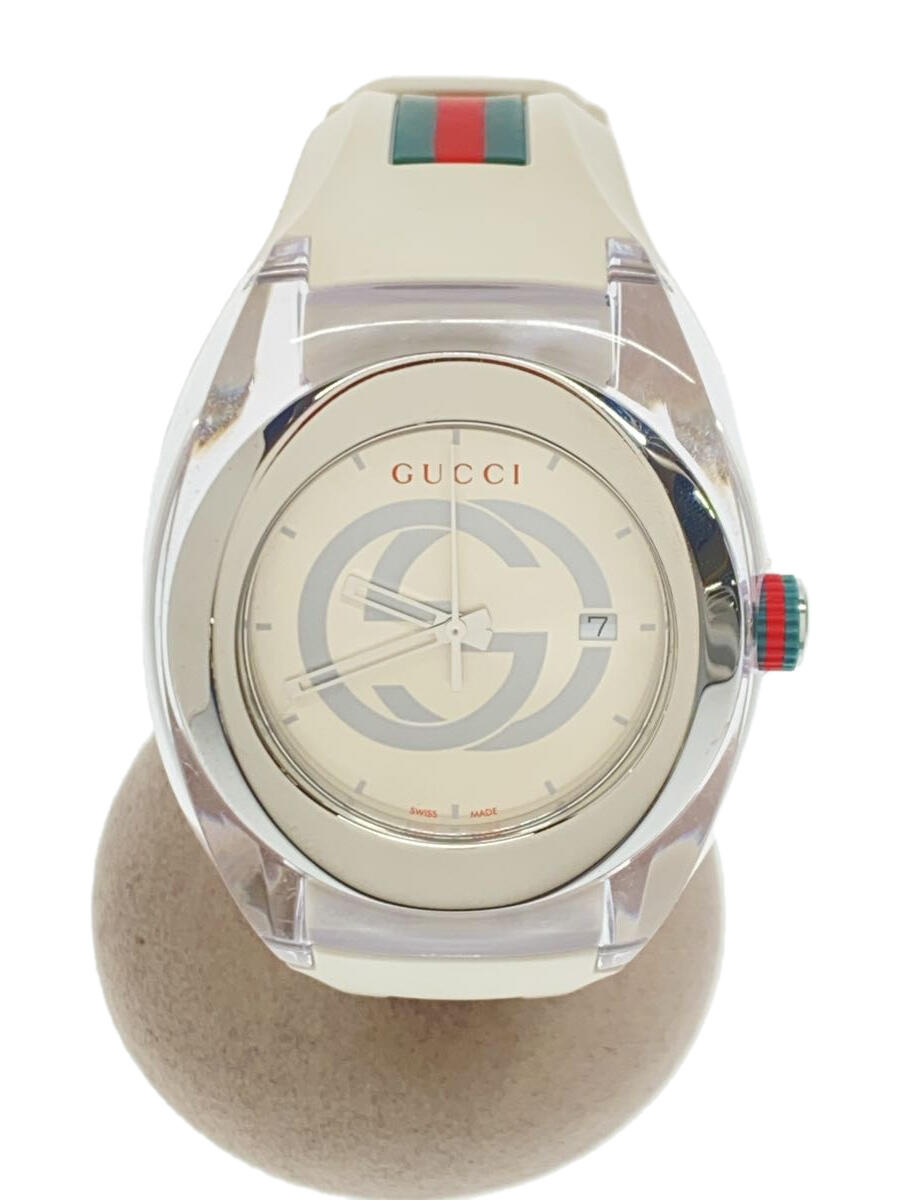 【中古】GUCCI◆クォーツ腕時計/アナ