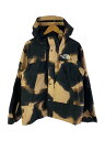 【中古】Supreme◆21FW/Bleached Denim Print Mountain Jacket/M/BLK/NP52100I//【メンズウェア】