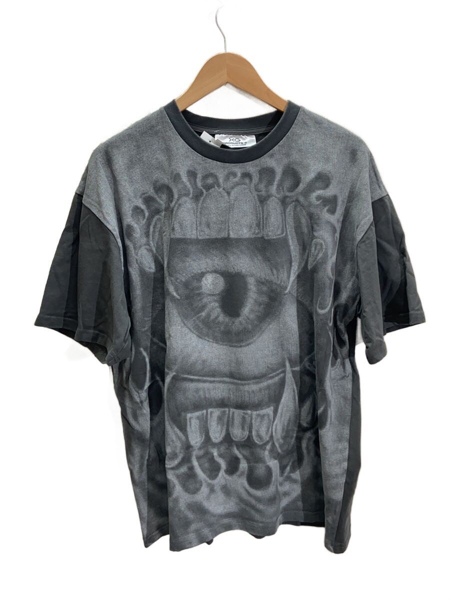 XG/WOKE UP REPLICA TEE/Tシャツ/XXL/コットン/BLK/プリント