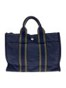 【中古】HERMES◆トートバッグ_フールトゥPM-/NVY【バッグ】