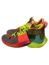 【中古】NIKE◆JORDAN WHY NOT ZER0.2 SP/ジョーダンワイノットゼロ/マルチカラー/CI6875-300/2【シューズ】