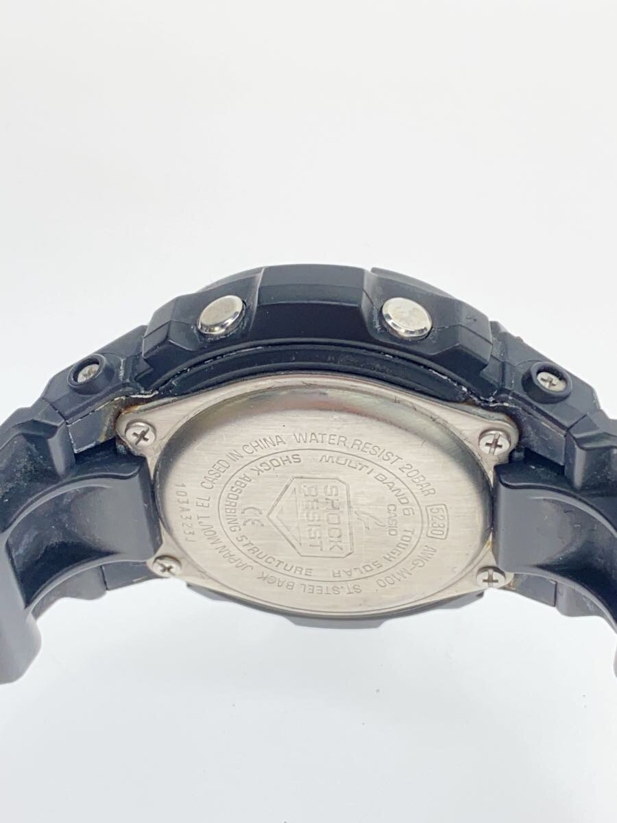 【中古】CASIO◆ソーラー腕時計・G-SHOCK/デジアナ/ラバー/BLK/BLK【服飾雑貨他】 3