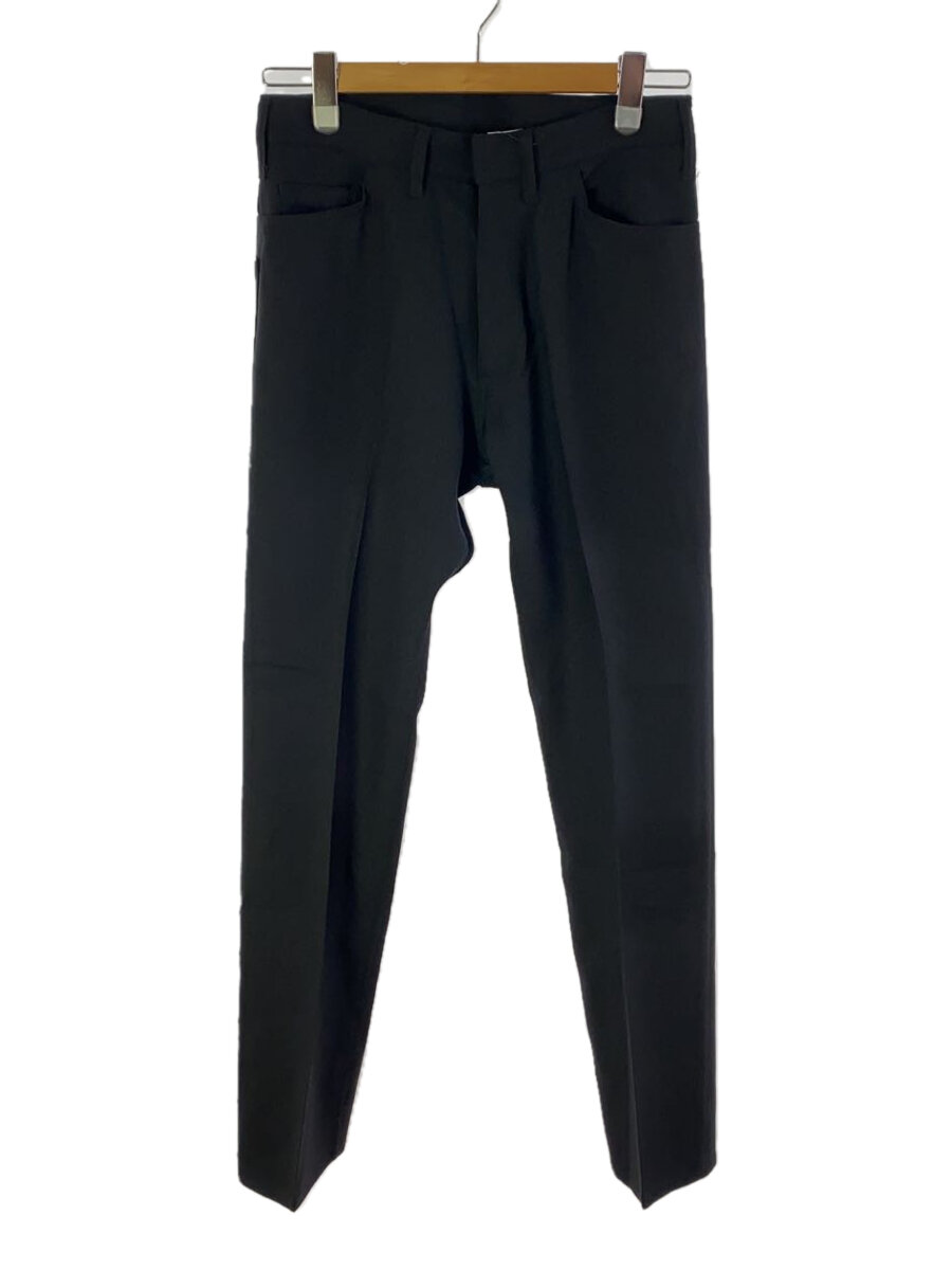 【中古】CLAMP◆PANTS-14/ボトム/1/ポリエステル/BLK/パンツ/黒【メンズウェア】
