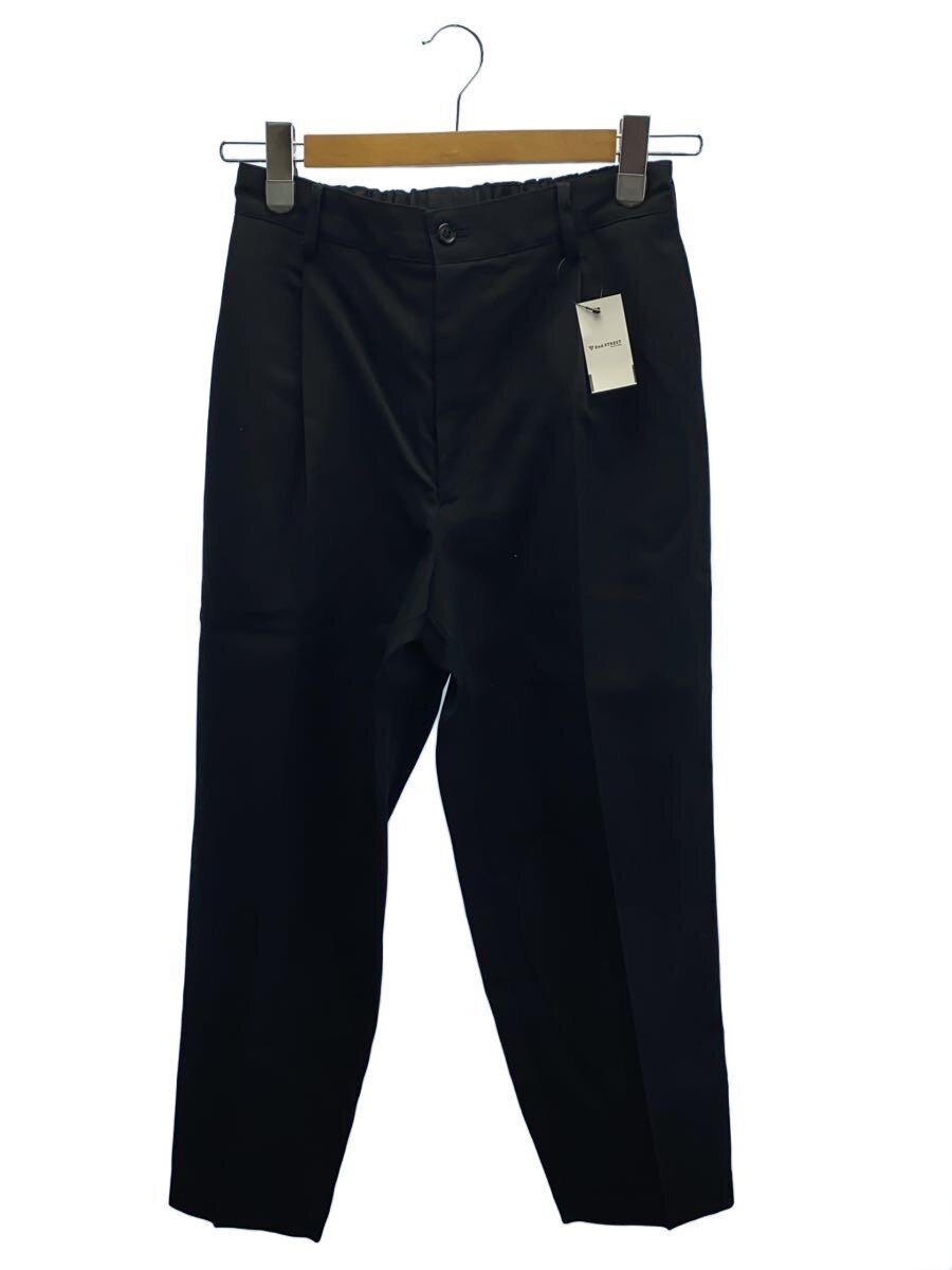 Graphpaper◆ボトム/1/アルパカ/BLK/GM223-40052B/Scale Off Wool Tapered Slacks//