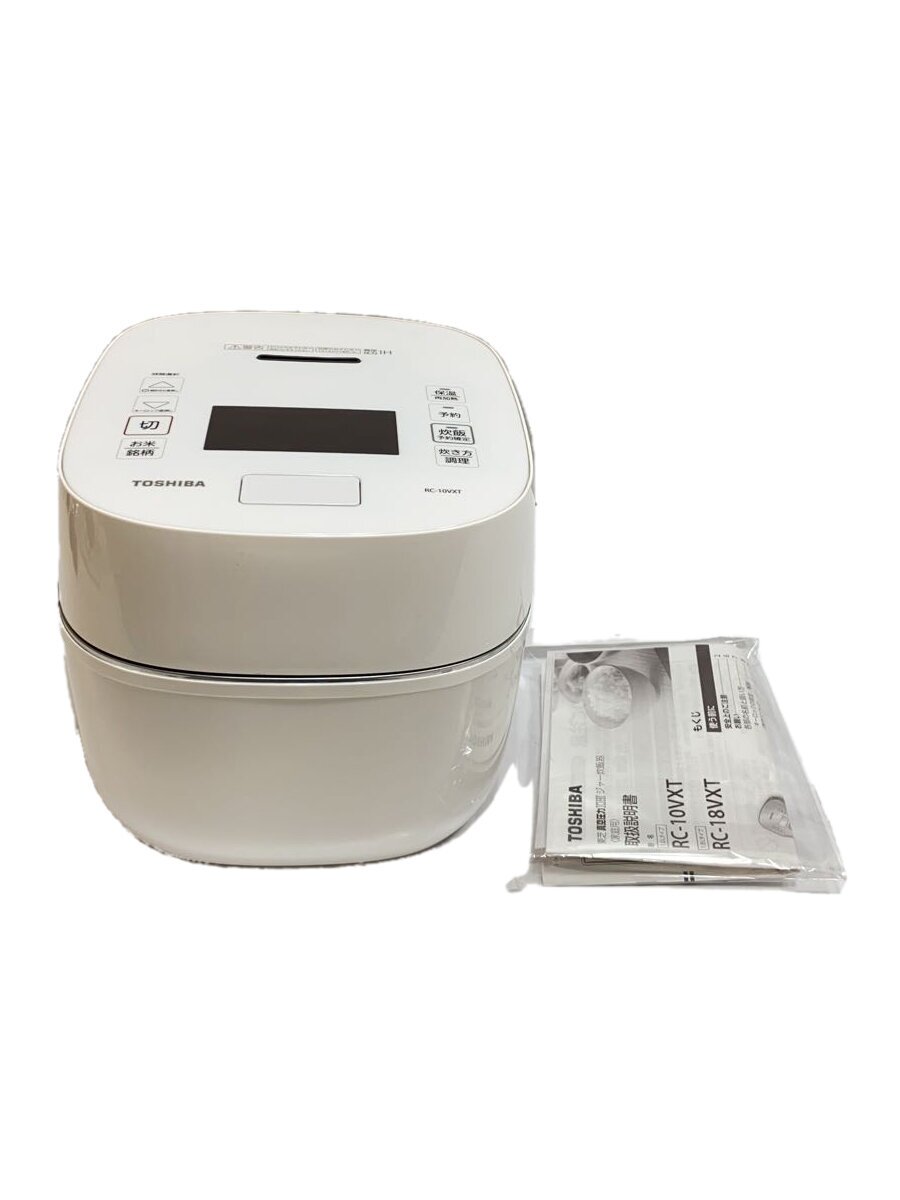 【ブランド】TOSHIBA 【ブランドカナ】トウシバ 【型番】 【程度】B 【カラー】 【キーワード】　　 2024/12/19 セカンドストリート小山店 【2945】【中古】TOSHIBA◆炊飯器 RC-10VXT(W)【家電・ビジュアル...