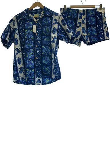【中古】UI MAIKAI/70Sセットアップ/M/コットン/BLU【メンズウェア】 【中古】UI MAIKAI/70Sセットアップ/M/コットン/BLU【メンズウェア】