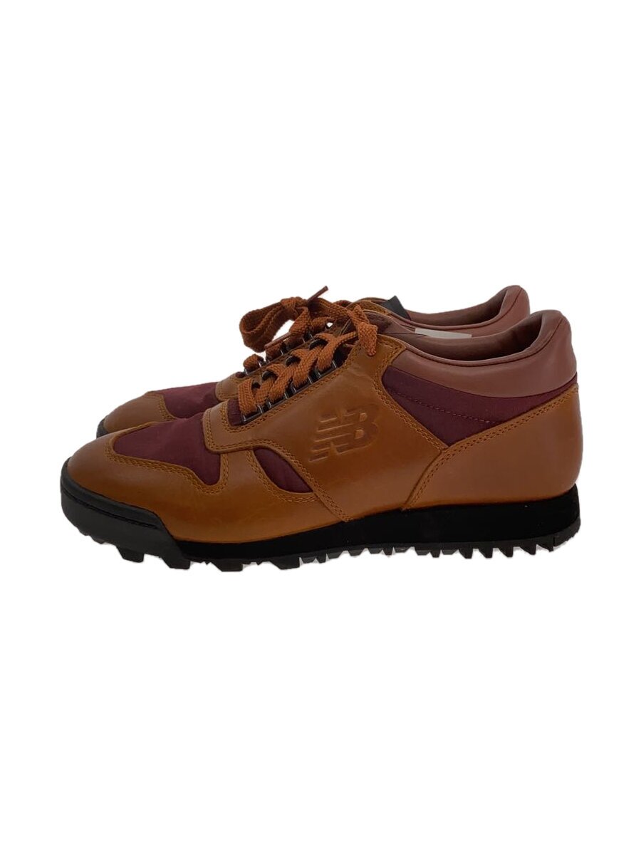 NEW BALANCE◆UALGSOG/ローカットスニーカー/28.5cm/BRW/レザー