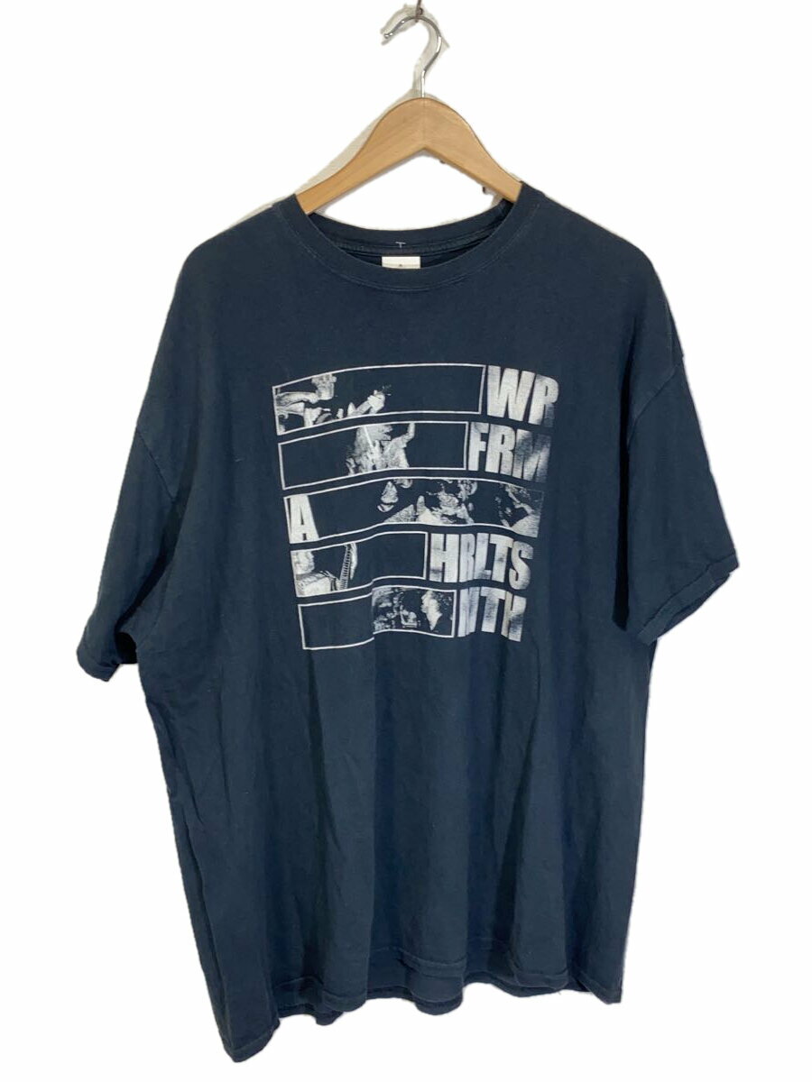 Wr From A Harlots Mouth/Tシャツ/--/コットン/BLK/プリント