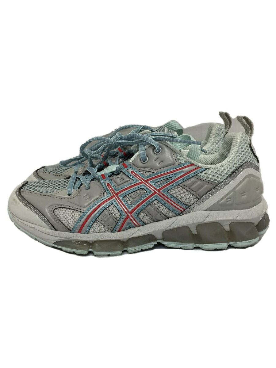 【中古】ASICS◆ローカットスニーカー/24cm/BLU/F450822【シューズ】