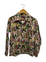 【中古】NORTH NO NAME◆オープンカラーネルシャツ/XL/コットン/マルチカラー/総柄【メンズウェア】(4)
