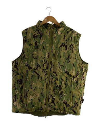 【中古】MILITARY◆ベスト/L/ナイロン/KHK/カモフラ/8425-01-538-6300//【メンズウェア】 【中古】MILITARY◆ベスト/L/ナイロン/KHK/カモフラ/8425-01-538-6300//【メンズウェア】
