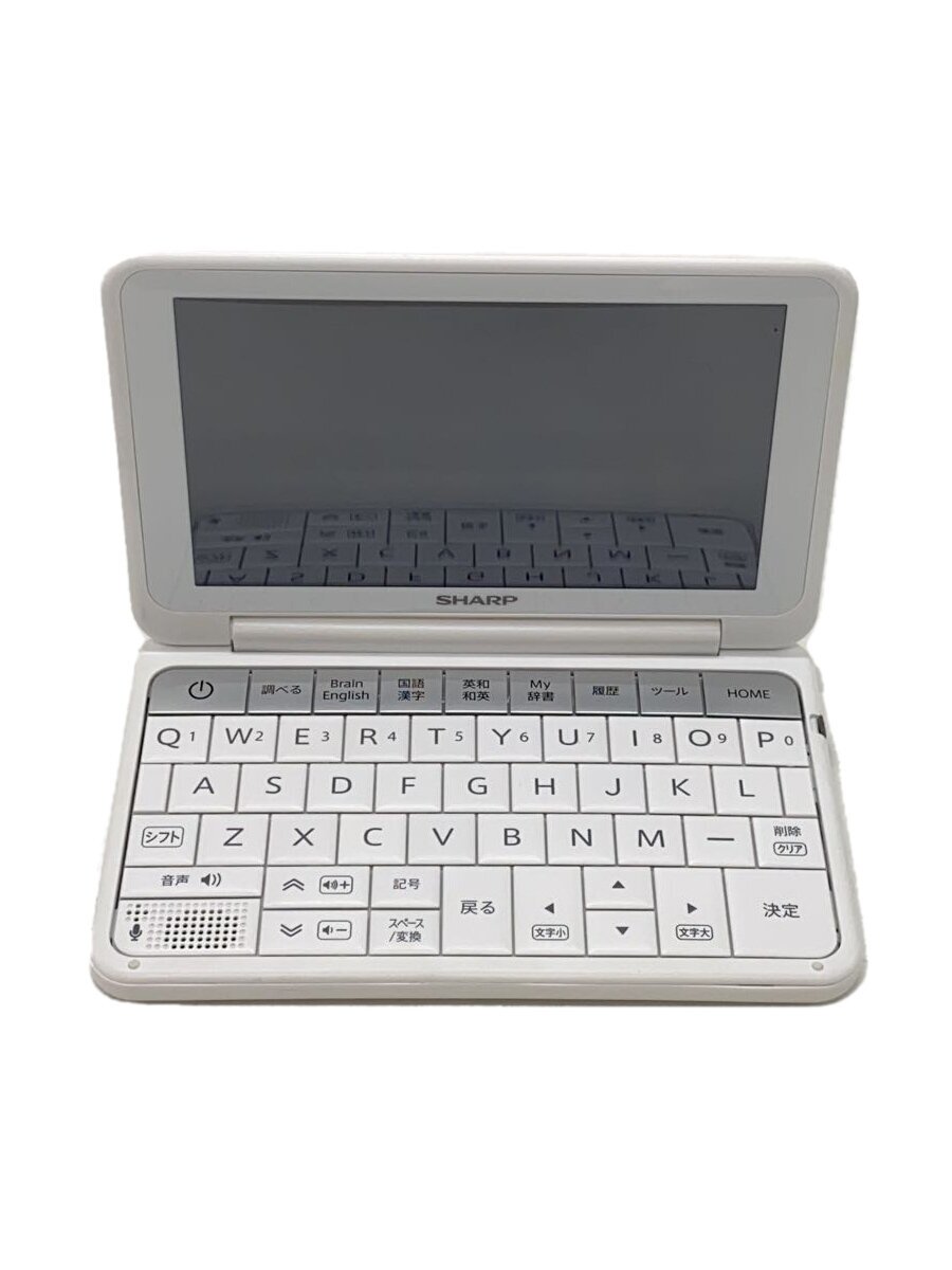 【中古】SHARP◆電子辞書 Brain PW-SA4-W [ホワイト系]//【家電・ビジュアル・オーディオ】