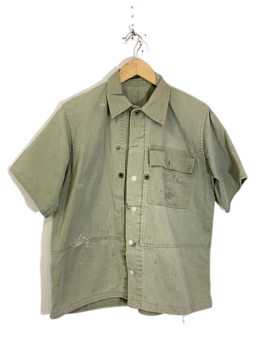 【中古】U.S.M.C.◆40s/P-44/HBT/状態考慮/ジャケット/--/--/KHK/無地//【メンズウェア】