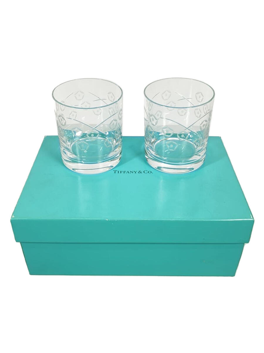 【中古】TIFFANY&amp;Co.◆ペアグラス/2点セット/CLR【キッチン用品】