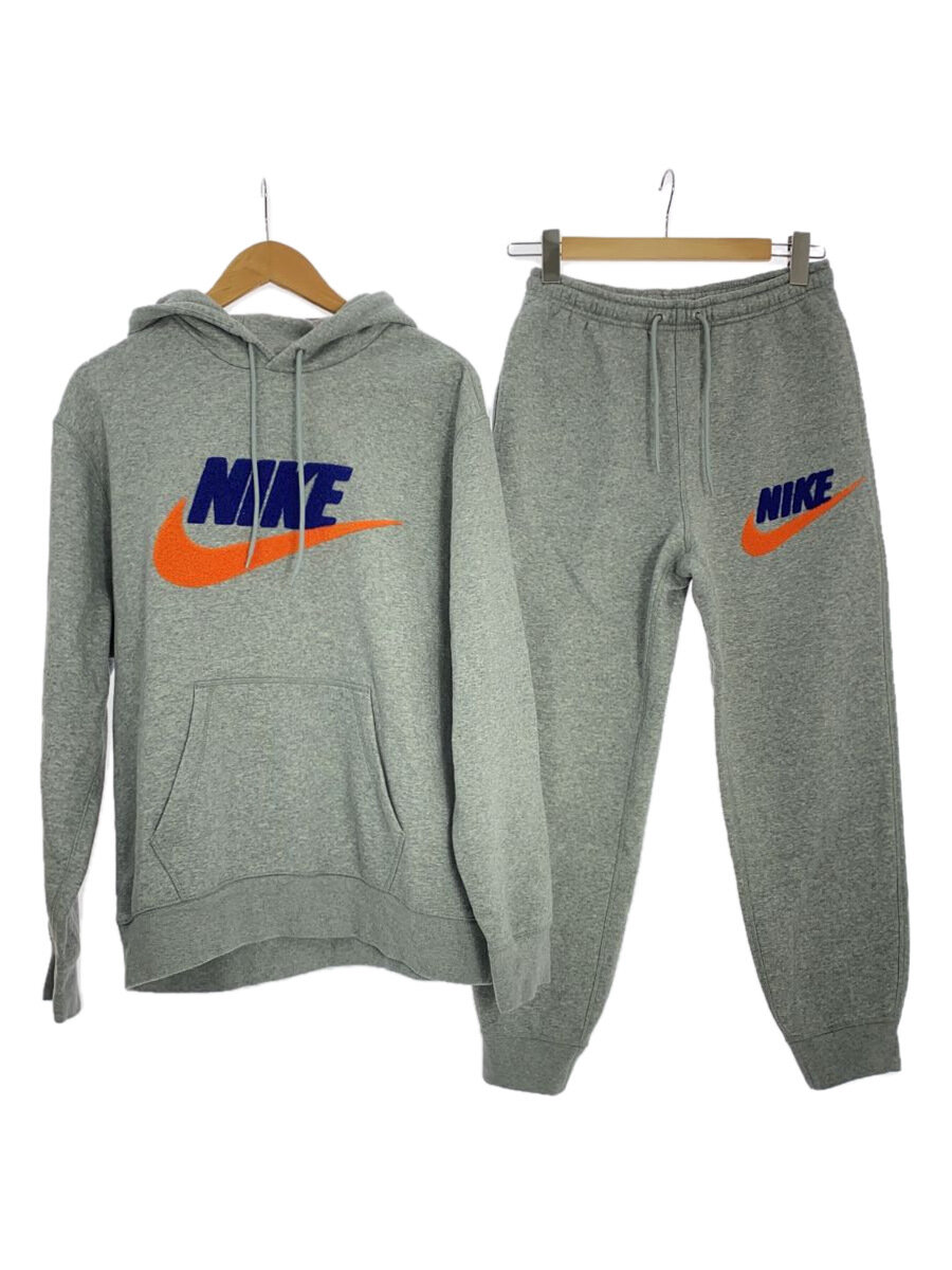 【中古】NIKE◆セットアップ/XL/コットン/GRY//【メンズウェア】