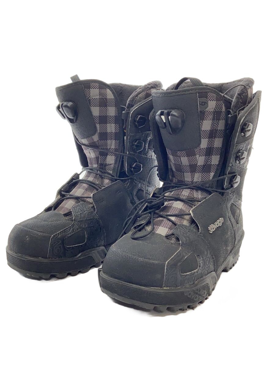 【中古】salomon◆スノーボードブーツ/27cm/--/BLK/111092//【スポーツ】