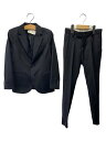【中古】Armani Junior◆キッズスーツ/2点セットアップ/フォーマル/卒園式/入学式/130cm/BLK/8N4V01 4N19【キッズ】