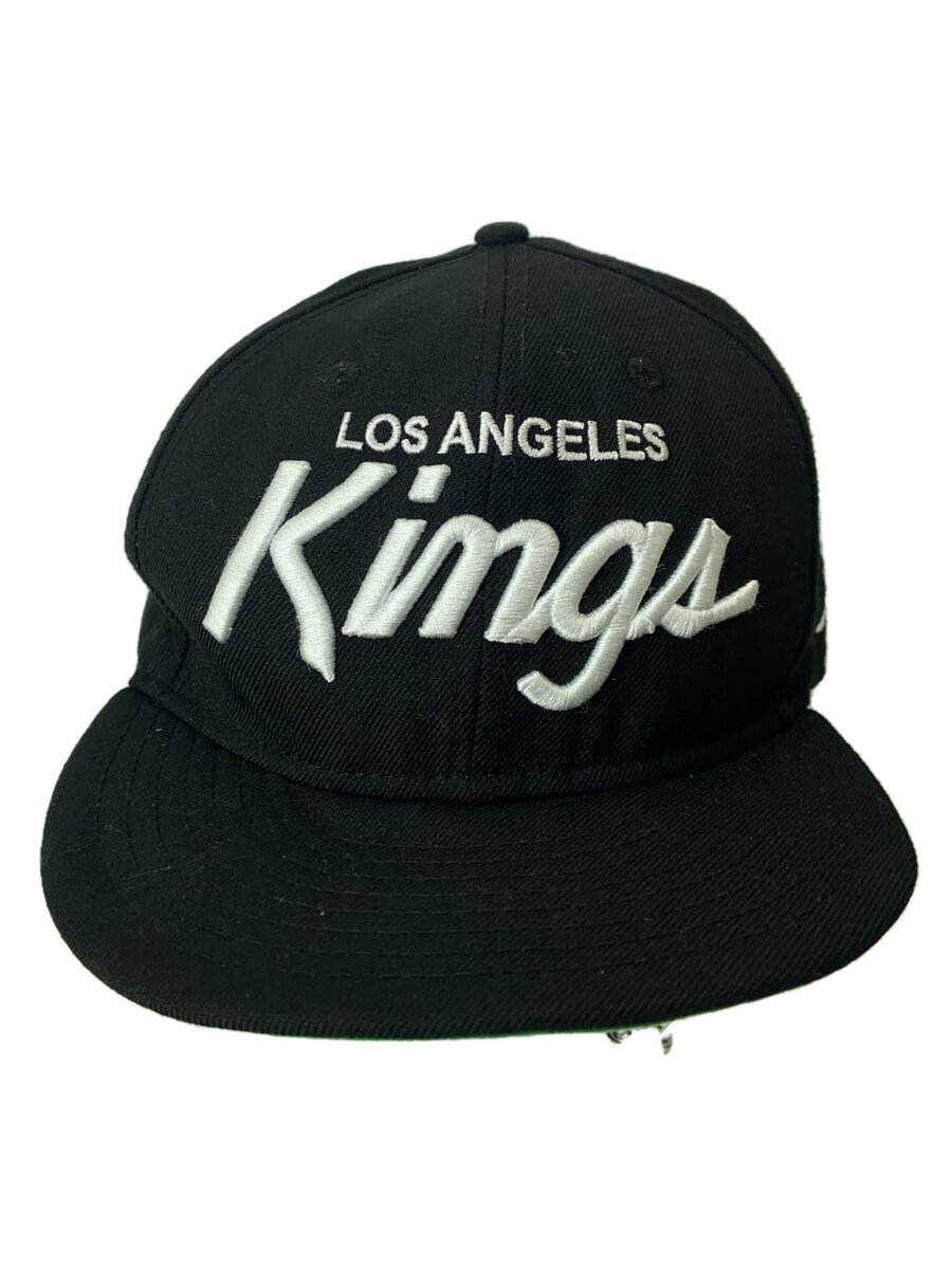 【中古】NEW ERA◆キャップ/--/ウール/BLK/メンズ【服飾雑貨他】