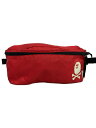 【中古】A BATHING APE◆ウエストバッグ/ナイロン/RED/無地/4860-182-012【バッグ】(4)