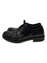 【中古】PRADA◆ドレスシューズ/UK7/BLK/レザー/DNC115【シューズ】