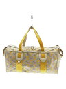 【中古】CELINE◆ボストンバッグ/PVC/BEG/総柄【バッグ】