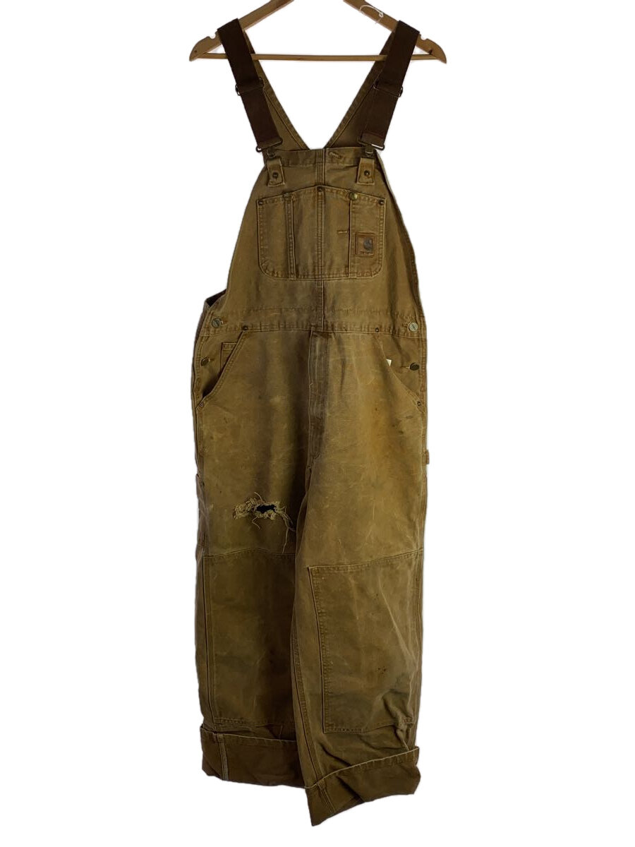 【中古】Carhartt◆オーバーオール/36/コットン/CML/R06 BRN【メンズウェア】