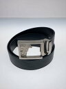 【中古】VERSACE◆ベルト/レザー/BLK/メンズ//【服飾雑貨他】
