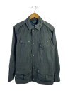 【中古】POLO RALPH LAUREN◆ナイロンジャケット/XS/ポリエステル/GRY/無地【メンズウェア】