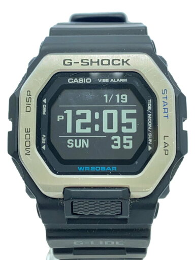 【中古】CASIO◆クォーツ腕時計_G-SHOCK/デジタル/ラバー/BLK/BLK【服飾雑貨他】 【中古】CASIO◆クォーツ腕時計_G-SHOCK/デジタル/ラバー/BLK/BLK【服飾雑貨他】