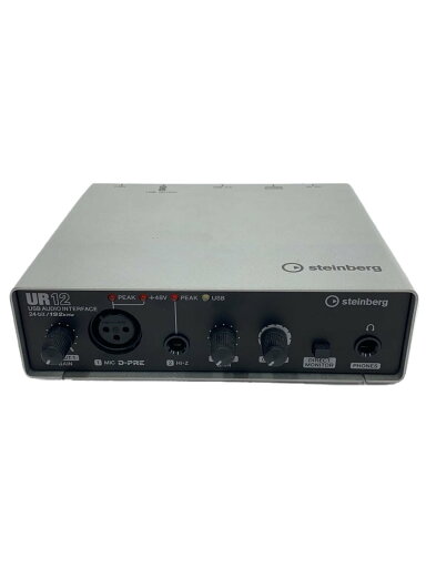 【中古】Steinberg◆オーディオその他/UR12【家電・ビジュアル・オーディオ】 【中古】Steinberg◆オーディオその他/UR12【家電・ビジュアル・オーディオ】
